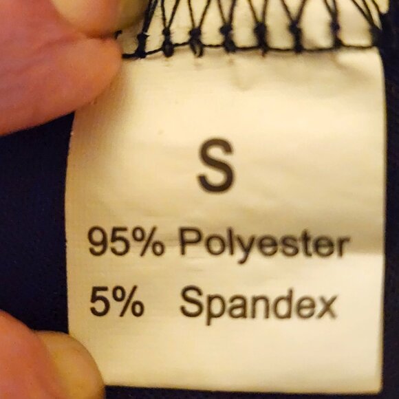 Black Button-Down Cami Top S – Adjustable Straps, Lightweight - Picture 9 of 10